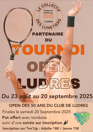 TOURNOI OPEN du TC LUDRES